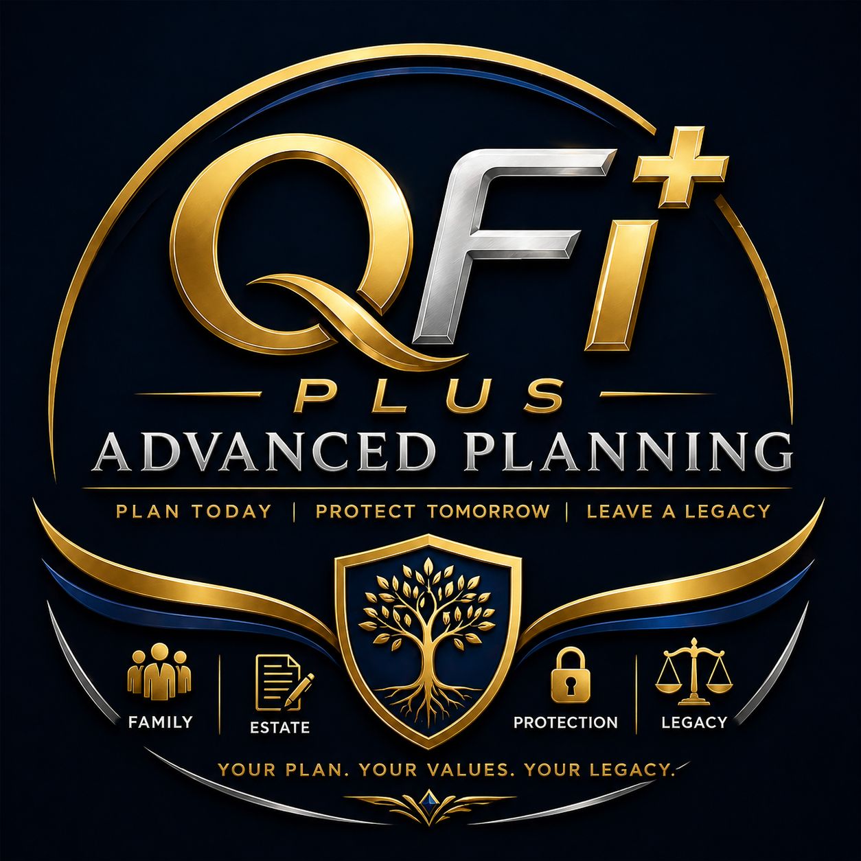 QFi Plus Advanced Planning Division brand visual