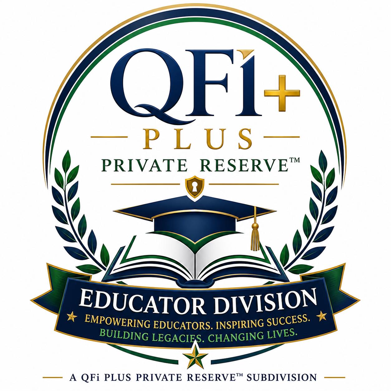QFi Plus Educator Division brand visual