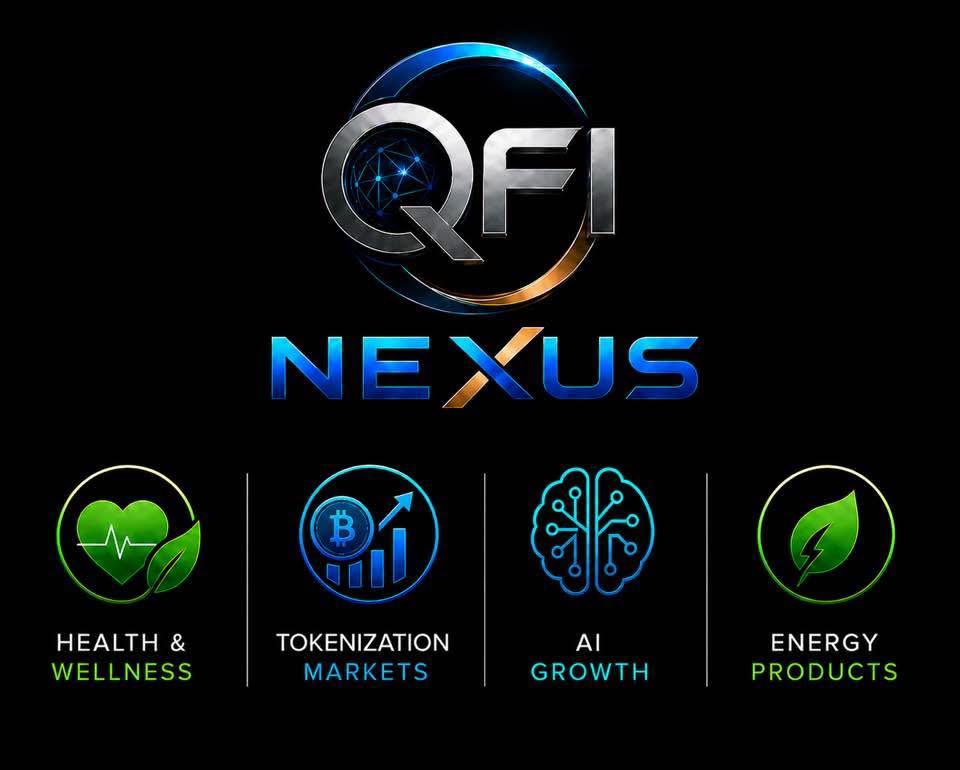 QFi Plus Nexus™ brand mark