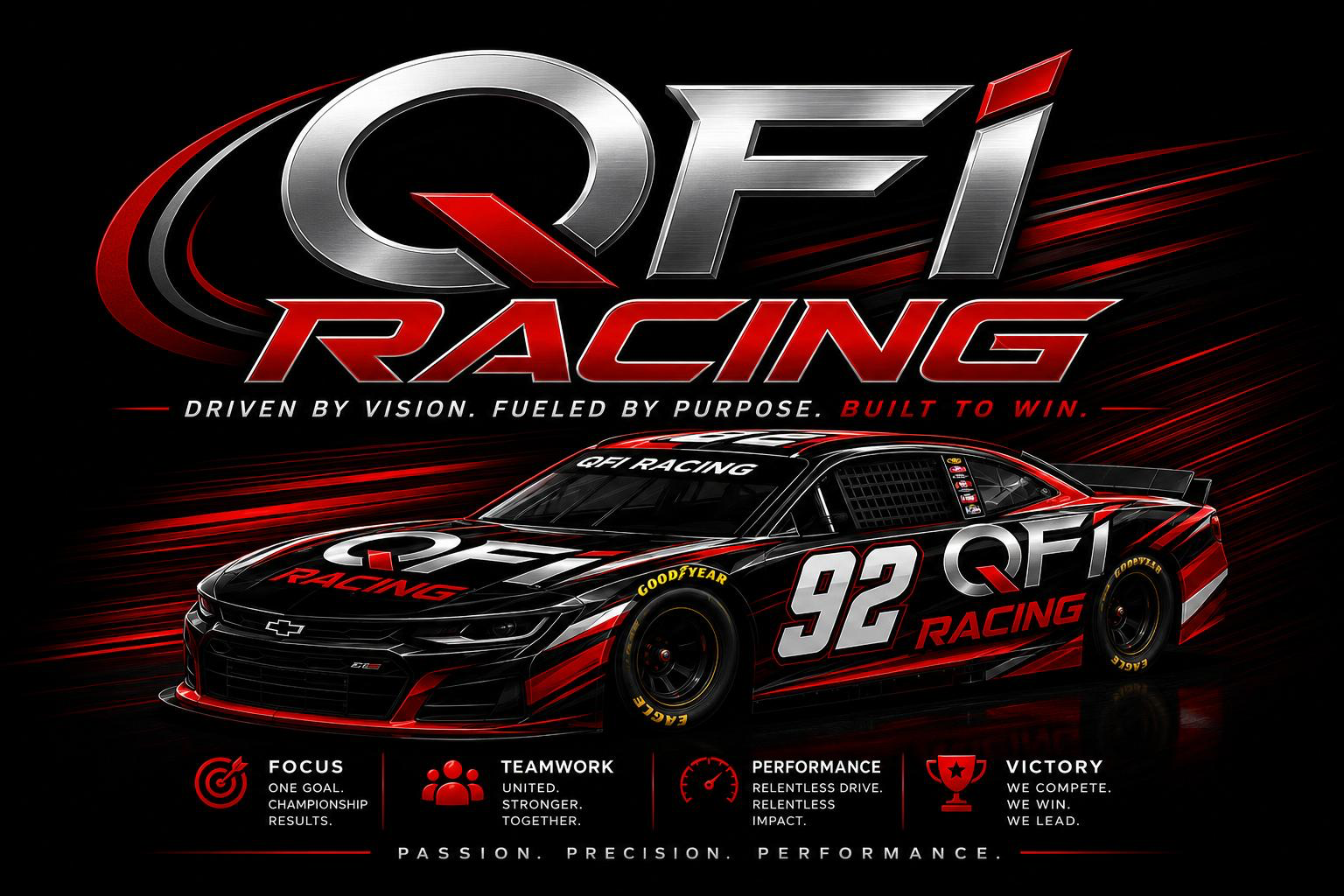 QFi Racing™ brand visual